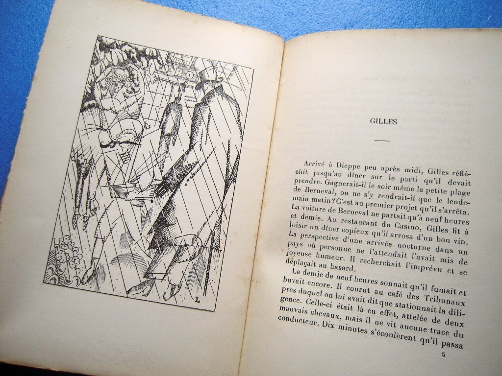 J.-E. ラブルール挿画本 限415 1920 アンドレ・ビリー『Ecrit en Songe(夢の中で書いた)』の画像6