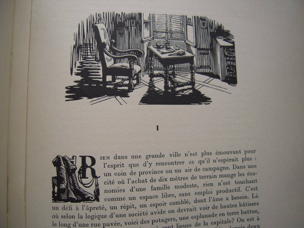 ルネ・バンジャマン『バルザックの驚異的な人生 La Prodigieuse Vie d'Honore de Balzac』1928 L.Schulzによる木版28点の画像6