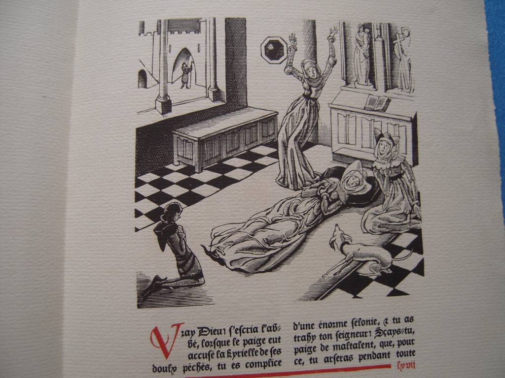 「シルヴァン・ソバージュ挿画本(サイン入)限300 1945 バルザック『大罪 Le Peche Veniel』」