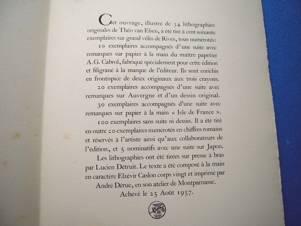 テオ・ヴァン・エルセン リトグラフ34点！限100 1957『バルザック 知られざる傑作 Le Chef-d'Oeuvre Inconnu』の画像10