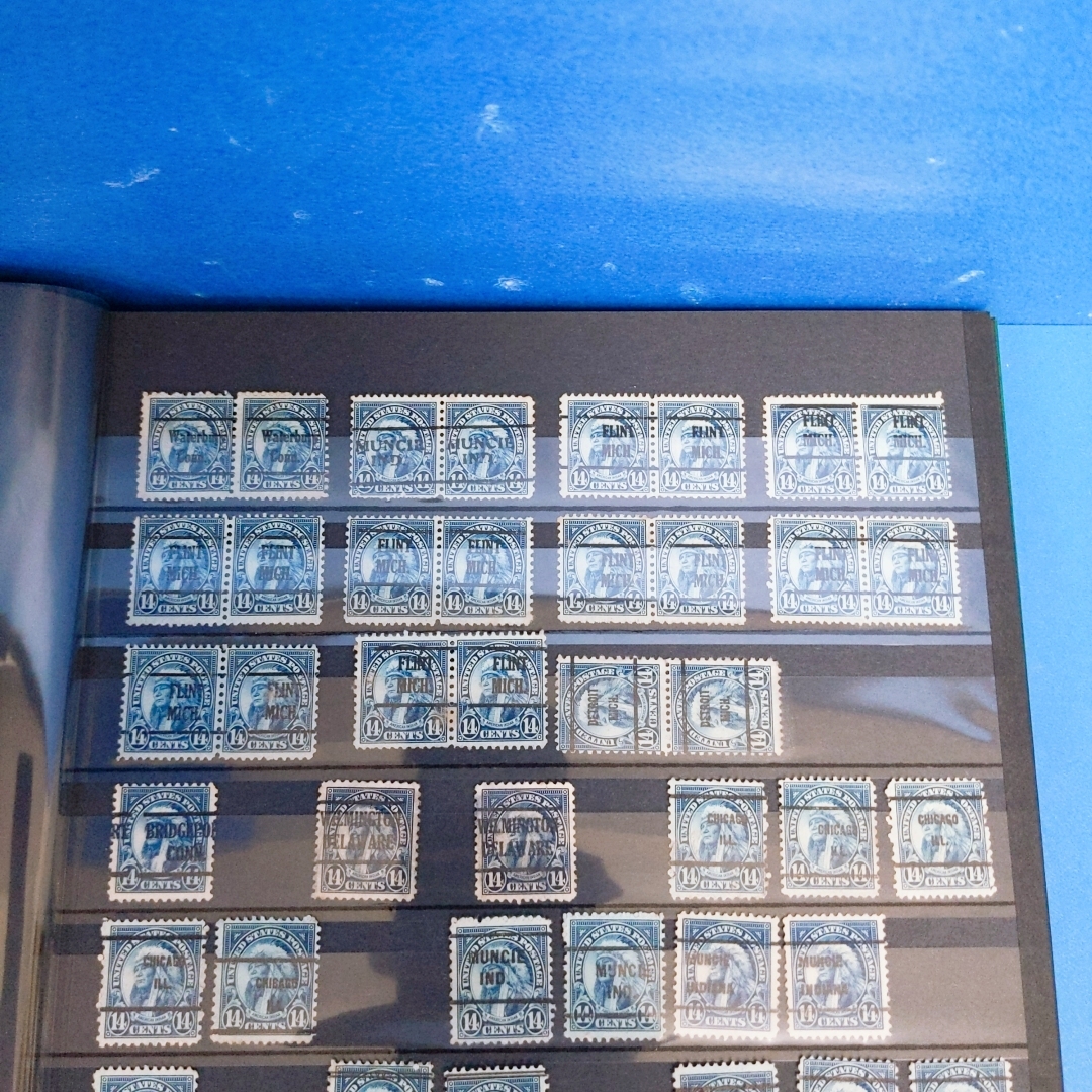 内田コレクション切手蒐集帳 715枚～『アメリカ B』全点撮影しています！の画像1