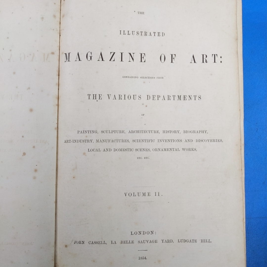 銅版,木口木版多数！「The Illustrated Magazine of Art Vol.2,3 2冊 1854」の画像6
