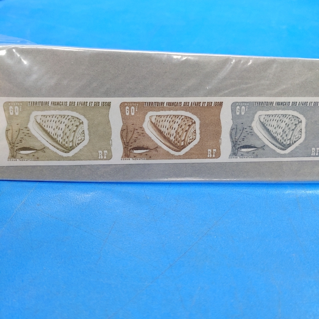 『アフアール・イサ 貝 5連刷×6シート』内田コレクション切手30枚 全点撮影しています！上代36000円？の画像5