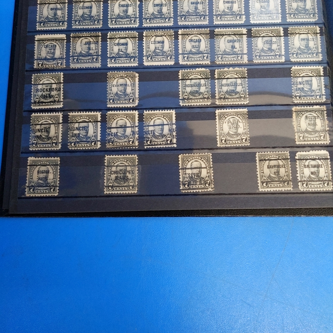 「内田コレクション切手蒐集帳 830枚～ 『米C』 全点撮影しています！」の画像5
