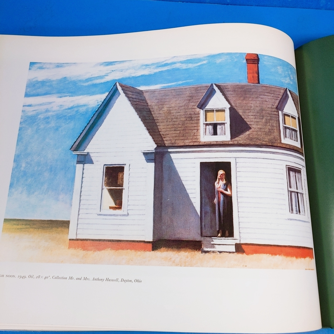 「エドワード・ホッパー画集 Edward Hopper 1993 Lloyd Goodrich Abradale 」大版！の画像8