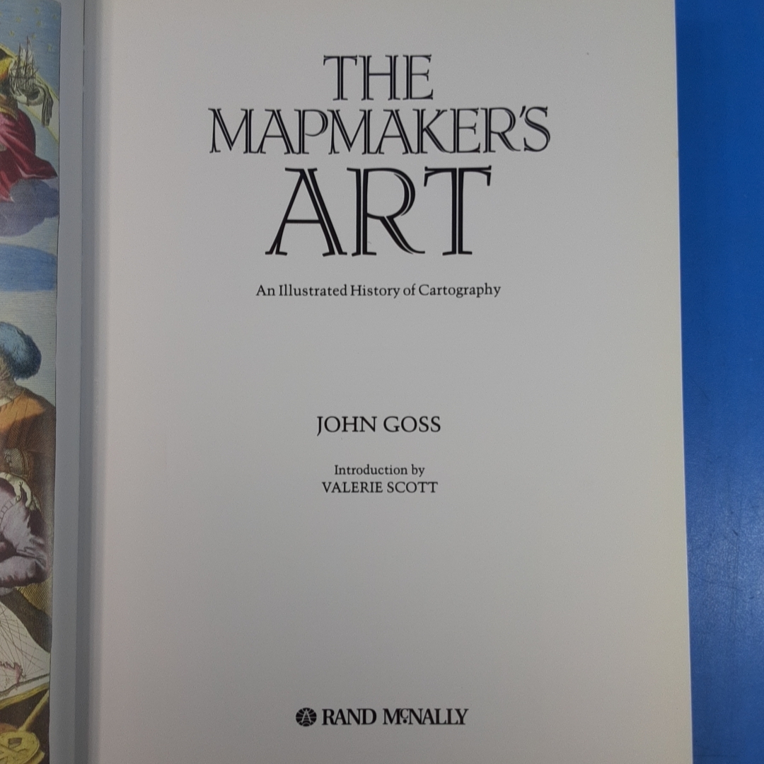 「地図製作者の芸術: 図解による地図作成の歴史 1993 The Mapmaker's Art: An Illustrated History of Cartography John Goss 」_画像2