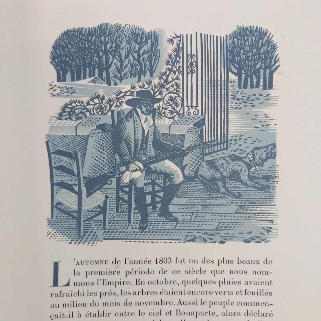  Jean * Marie *glanie гравюра на дереве 30 пункт! ограничение 1600 1956[ Balzac тьма . раз ]Honore de Balzac Une Tenebreuse Affaire Bois Originaux en Ca