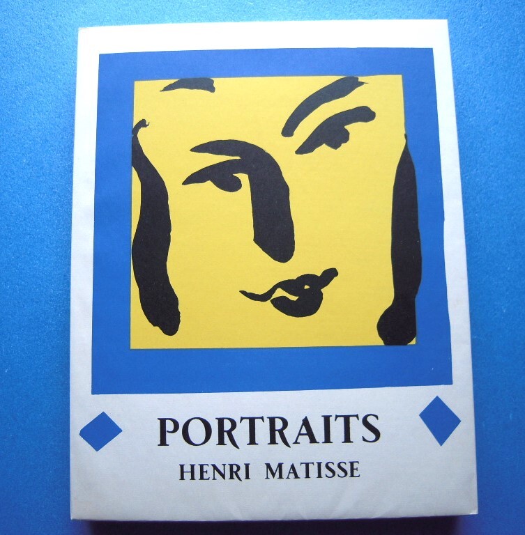 アンリ・マティス『肖像 Portraits』1954 カバーはムルロー刷リトグラフ！巻頭リト欠の画像2