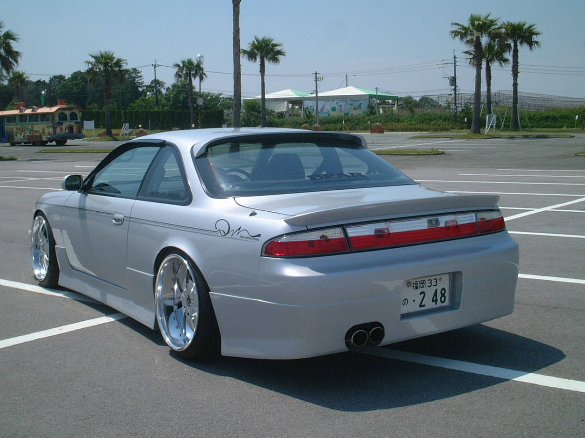 ☆DEARモータースポーツ S14 シルビア リアウイング_画像2