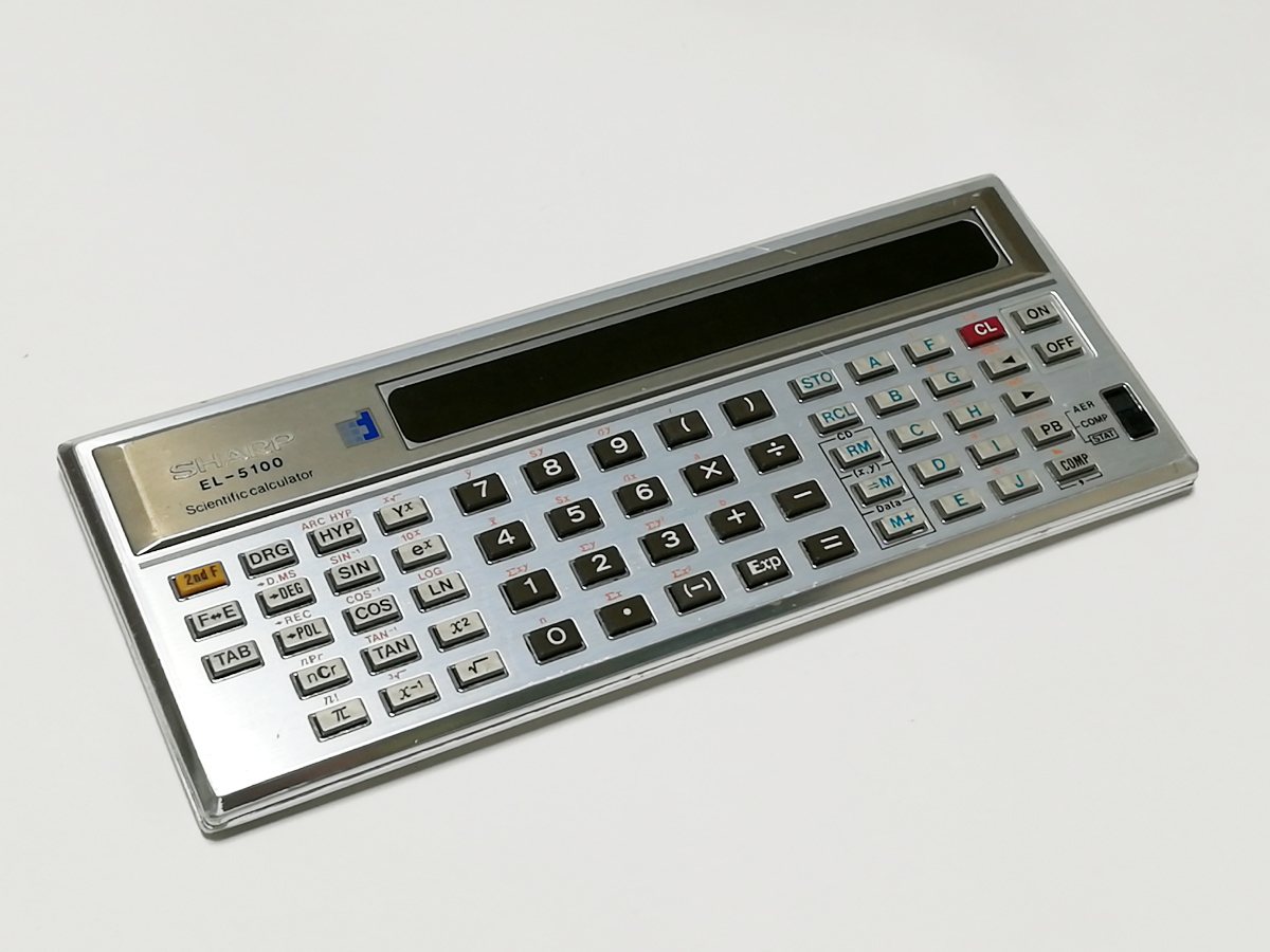 SHARP sharp программируемый калькулятор pitagolasEL-5100
