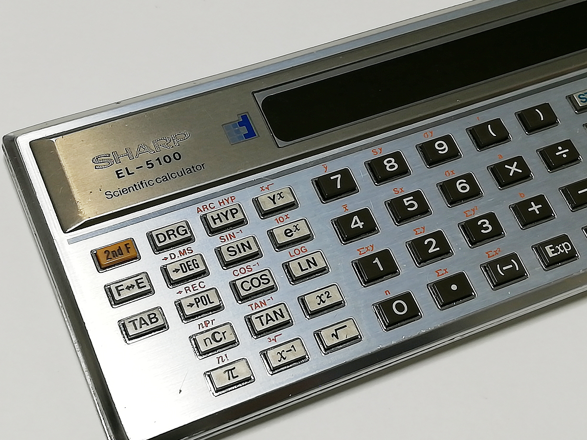 SHARP sharp программируемый калькулятор pitagolasEL-5100