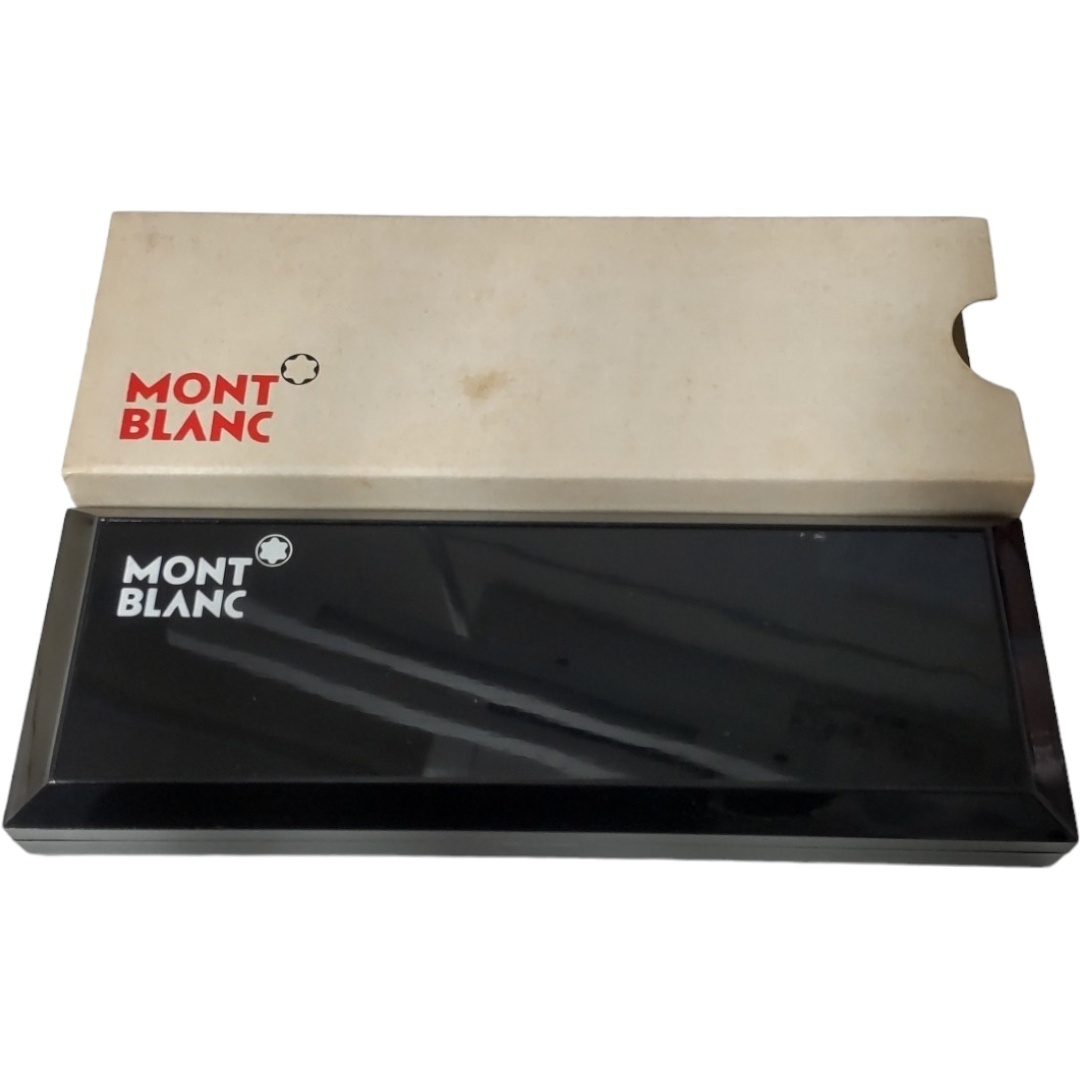 【中古品】 MONT BLANC モンブラン ノック式ボールペン 280 グレー ケース付き インクなし 筆記用具 L4-395RLの画像5