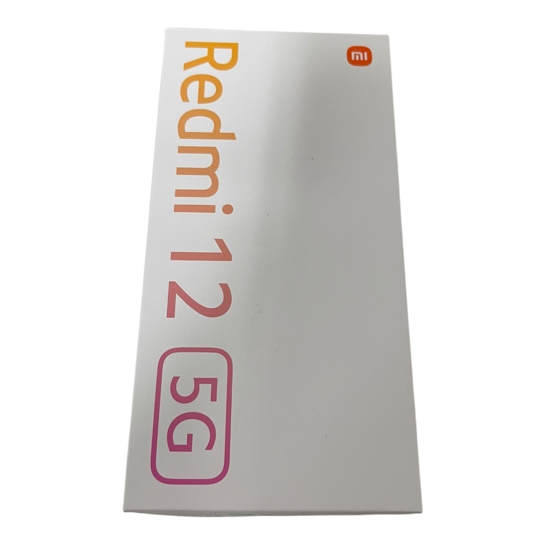 【未使用】 Xiaomi Redmi12 5G XIG03SLA スカイブルー KDDI 判定:〇 箱あり L62979RLの画像2