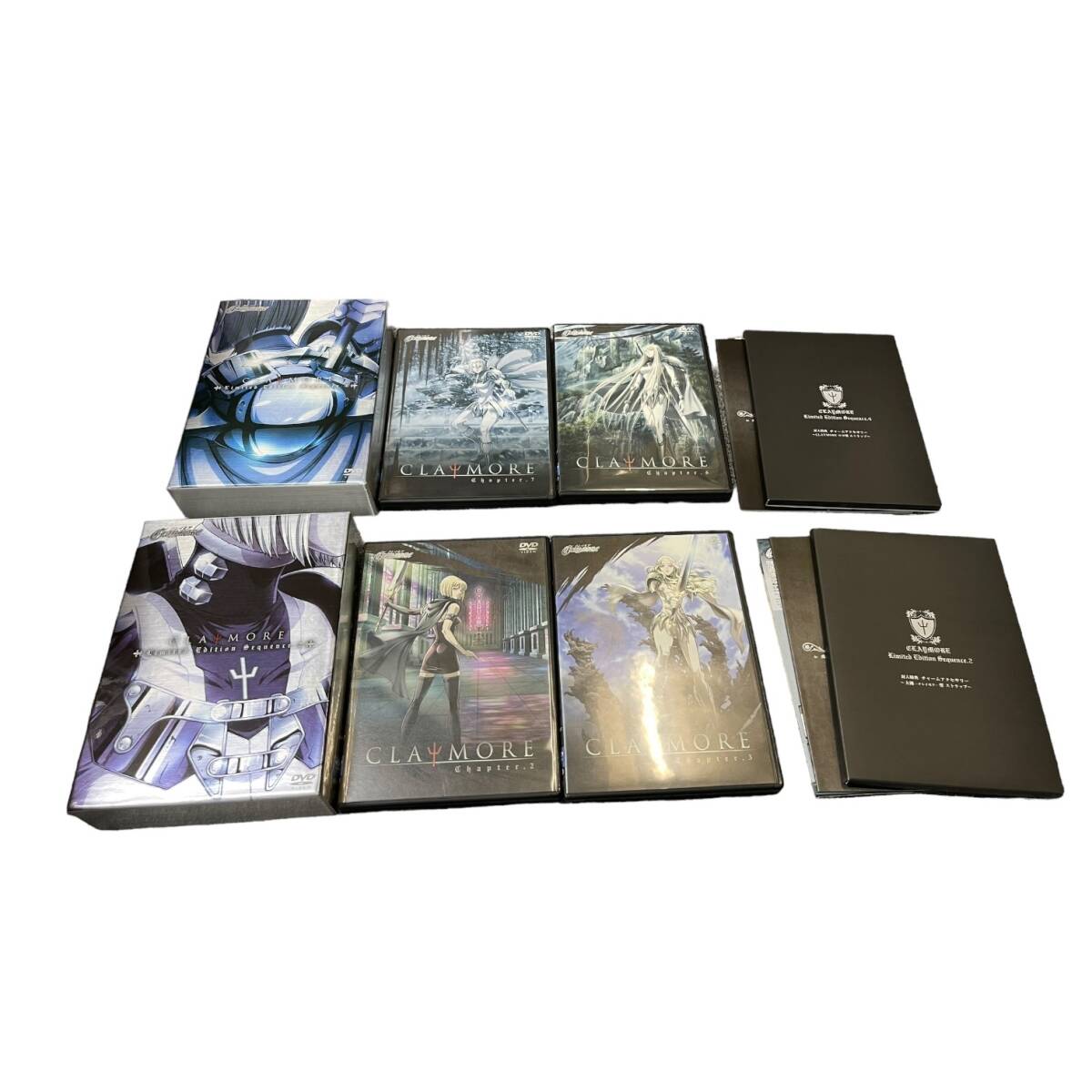 【中古品・動作未確認】 CLAYMORE クレイモア Limited Edition 全5巻セット DVD アニメDVD L56121RZZ_画像2