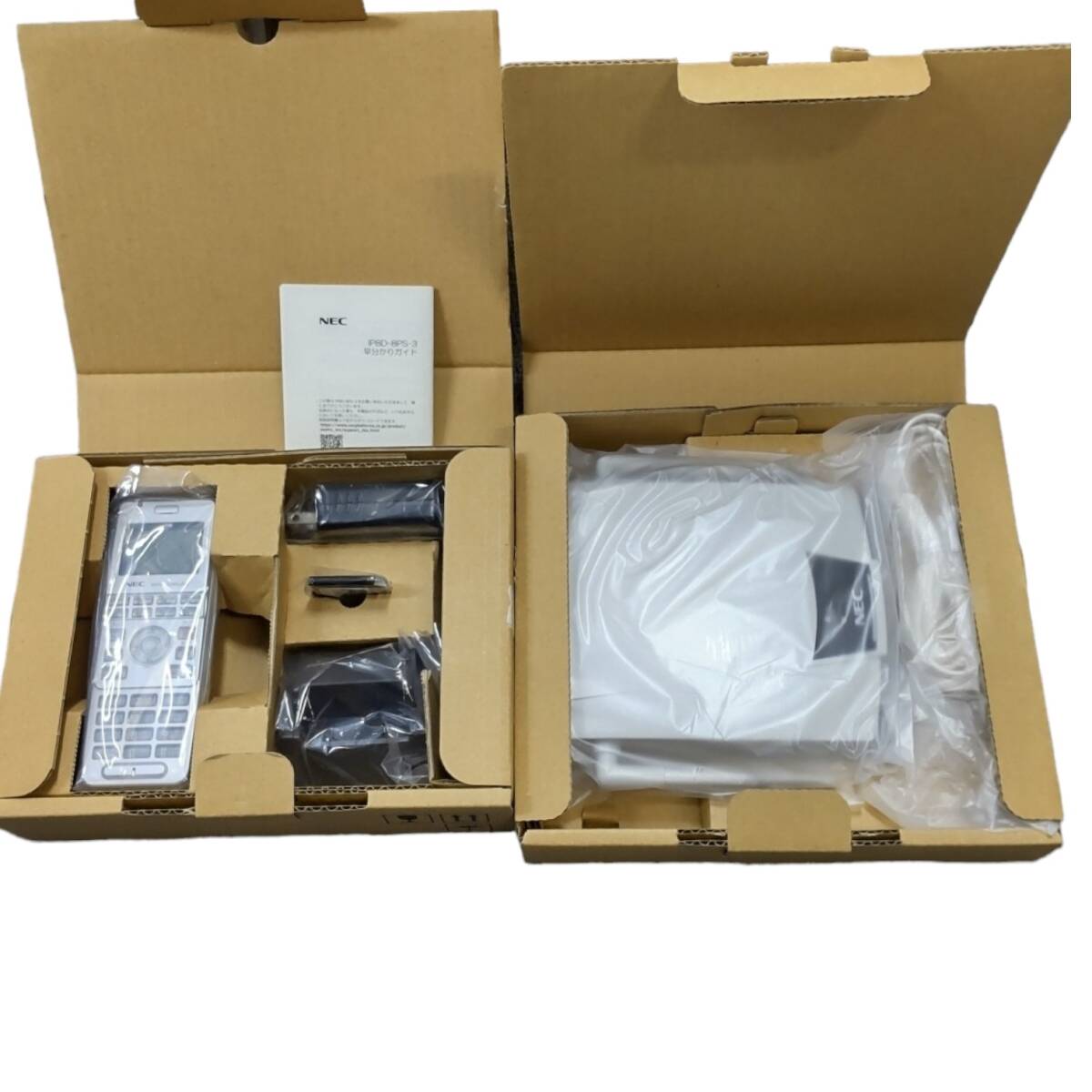 [ unused goods ]NEC IP8D-SZCL-3 set 8 button digital cordless telephone machine IP8D-8PS-3/IP1D-CS-S connection equipment L60578RD