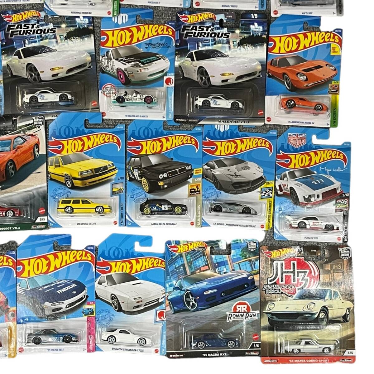 【未使用品】 ホットウィール HotWHEELS 42台セット まとめ トヨタ マツダ ランボルギーニ など A62806RGの画像5