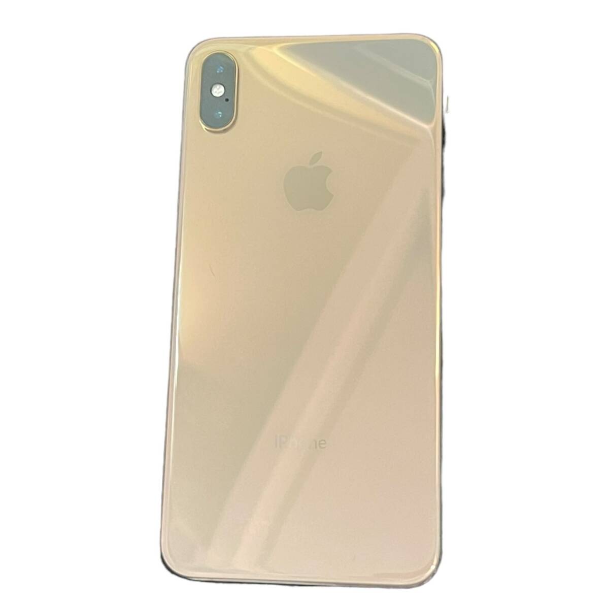 【中古品】初期化済 Apple iPhoneXs Max 64GB ゴールド MT6T2J/A バッテリー: 79% SIMフリー ソフトバンク 判定: 〇 箱無し L63015RLの画像7