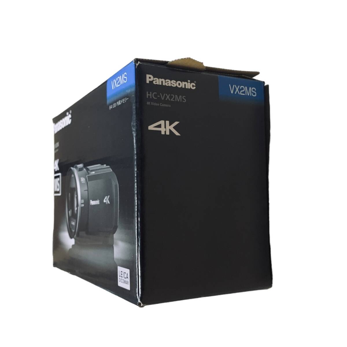 ◆未使用品/陸送限定◆Panasonic パナソニック 4Kビデオカメラ HC-VX2MS-K ブラック 黒 VX2MS X62024NJの画像4