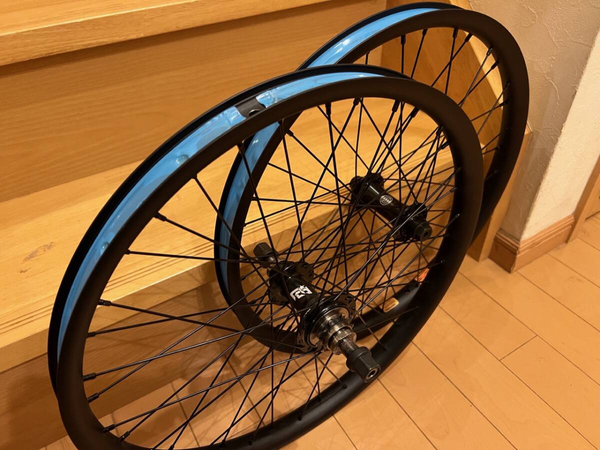 【BMXホイールセット】Far east cycles Titanium Freecoaster/Mission Radar hub/Alienation deviant rim,36h._画像2