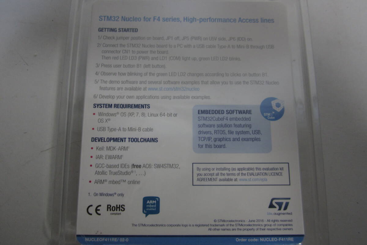 電子機器　集積回路　STM32F411 　中古品_画像3