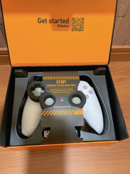 【1円】【ジャンク品】SCUF ENVISION PRO White PC用 スカフ コントローラー 白 ゲーム プロコン エンビジョンの画像5