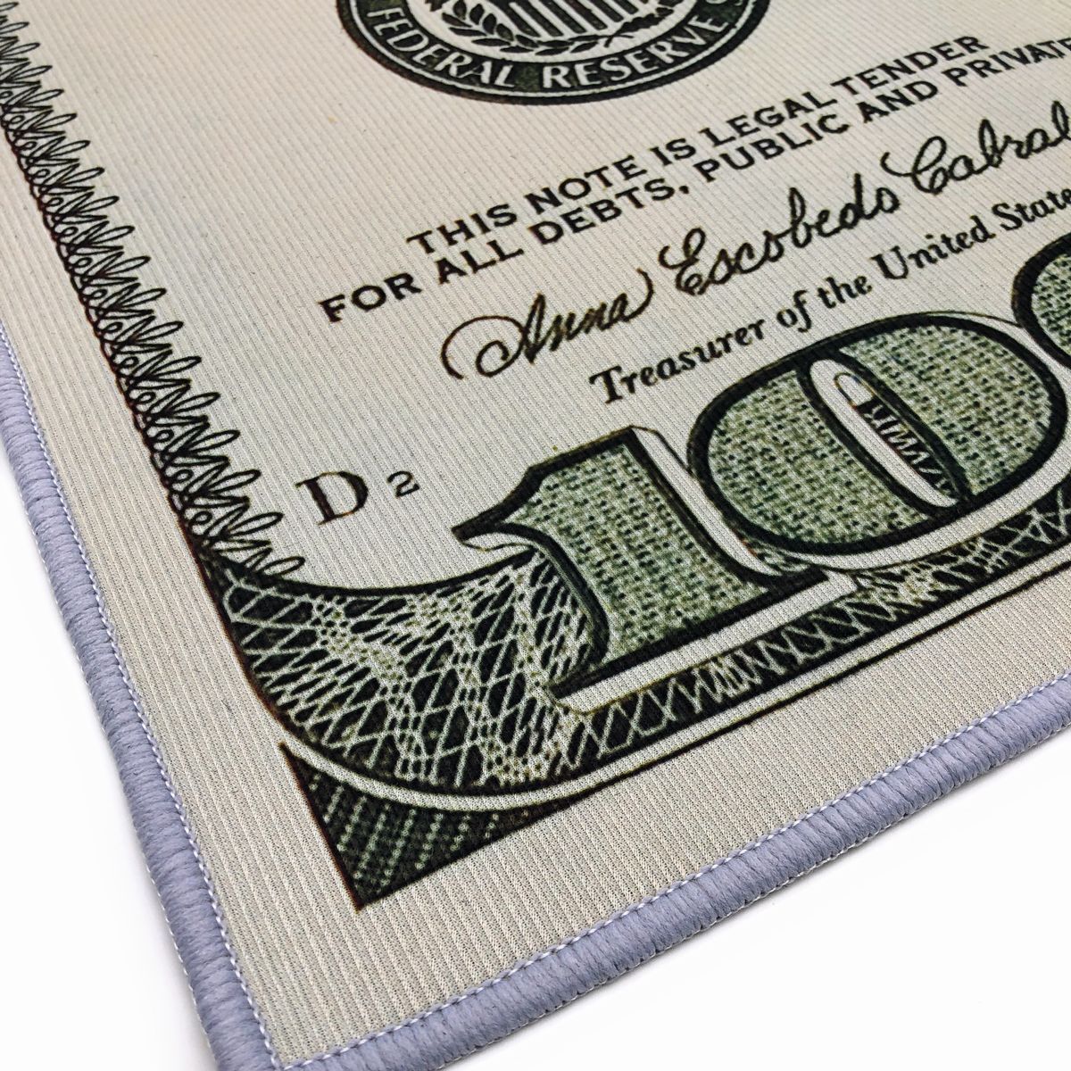 デザインマット アメリカ紙幣 100ドル札 ユニーク インパクト抜群_画像4