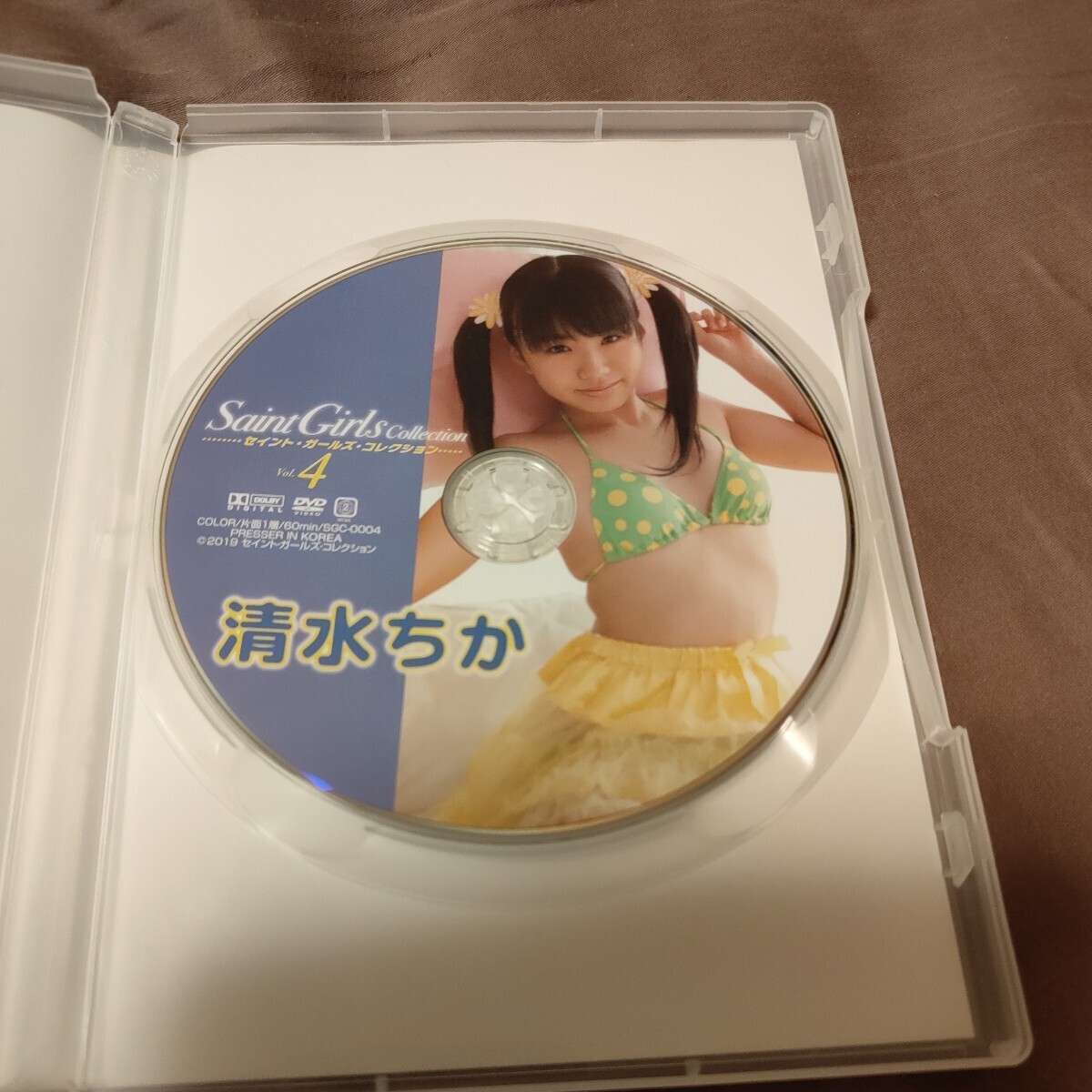 清水ちか セイント・ガールズ・コレクション vol.4 DVD セル盤 ゆうパケット 匿名発送の画像3