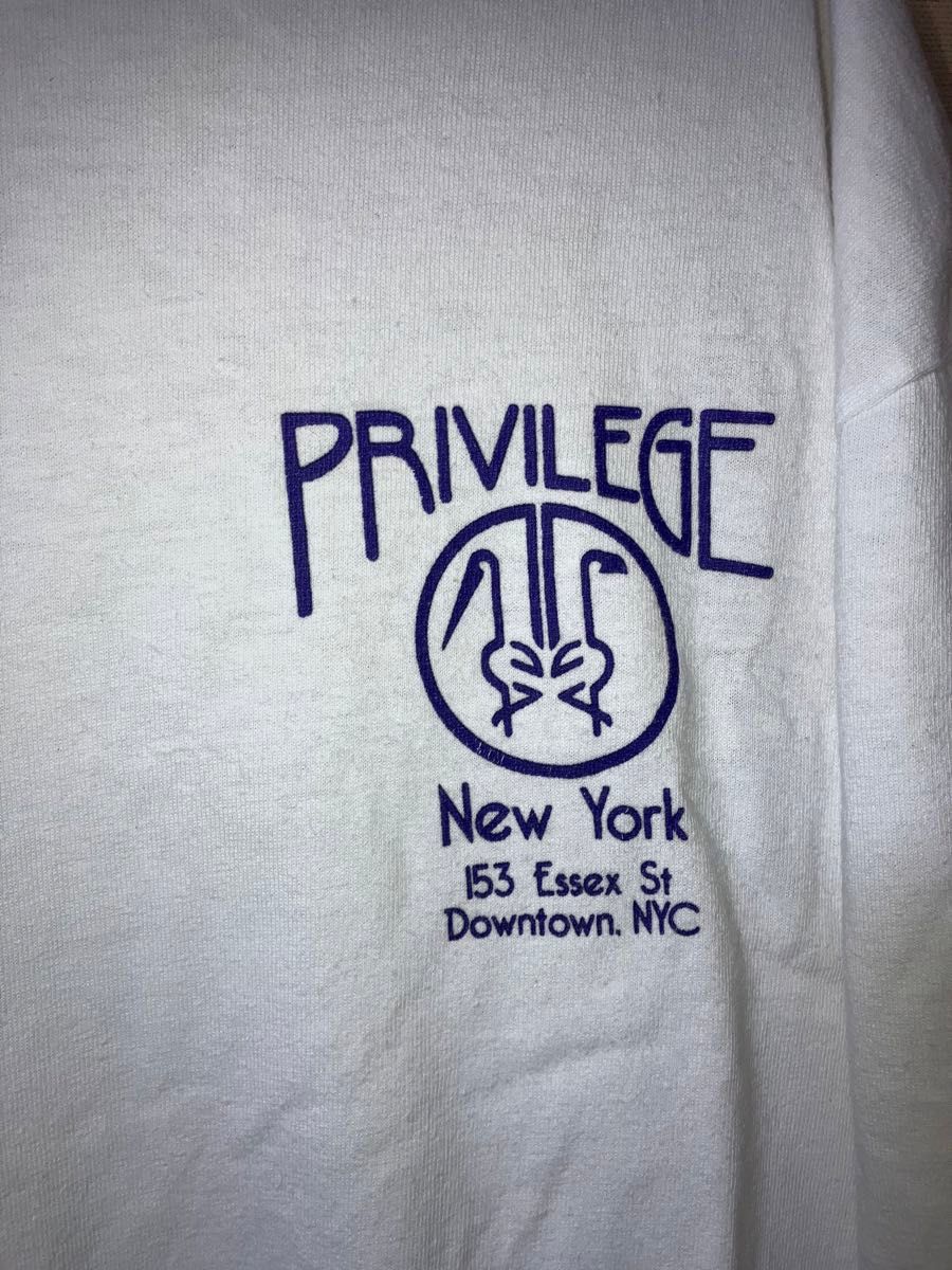 【他サイトでも掲載】PRIVILEGE プリビレッジ Tシャツ　Lafayette