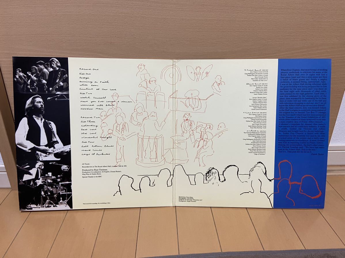 ☆激レア幻入手困難オリジナル最高傑作 Eric Clapton『24 Nights』2LP美品 フリーソウル muro 藤原ヒロシ SUPREME APE サバービア☆_画像3