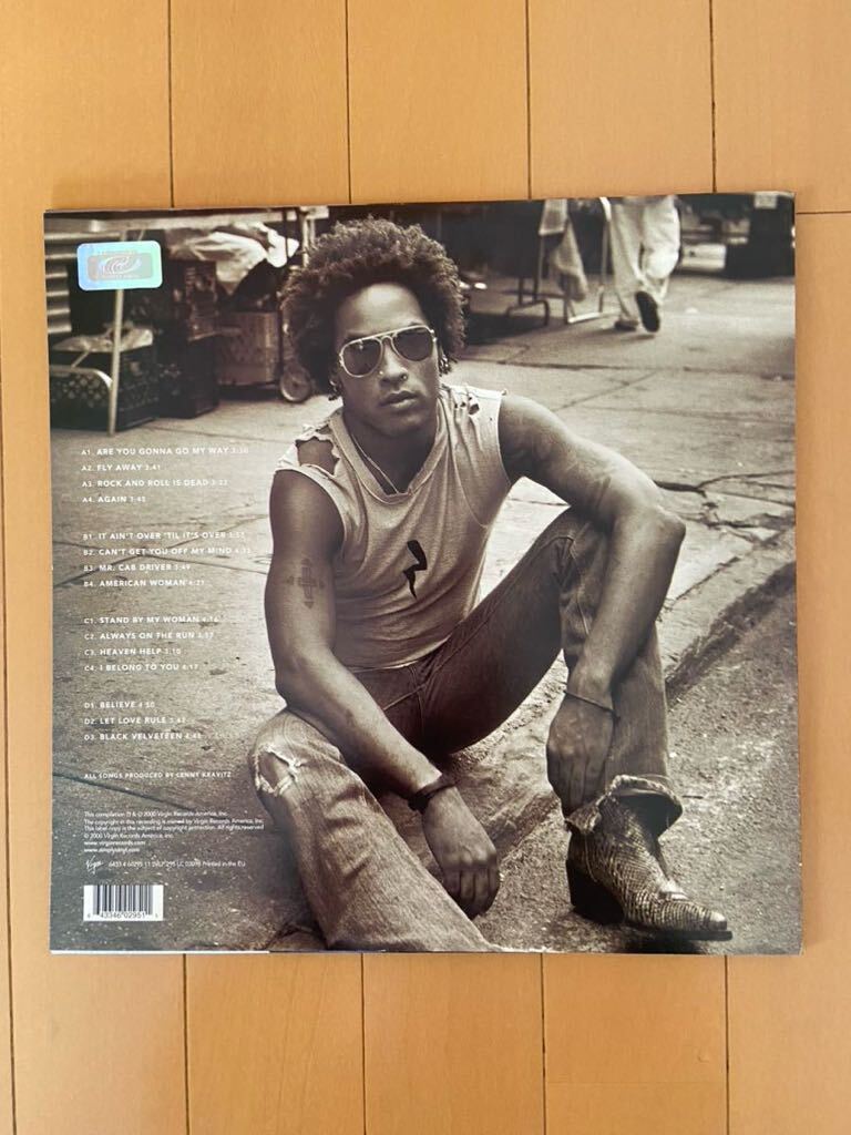 ☆激レア幻入手困難オリジナル最高傑作 LENNY　KRAVITZ 『GREATEST　HITS』美品 フリーソウル オルガンバー 藤原ヒロシ supreme☆_画像2