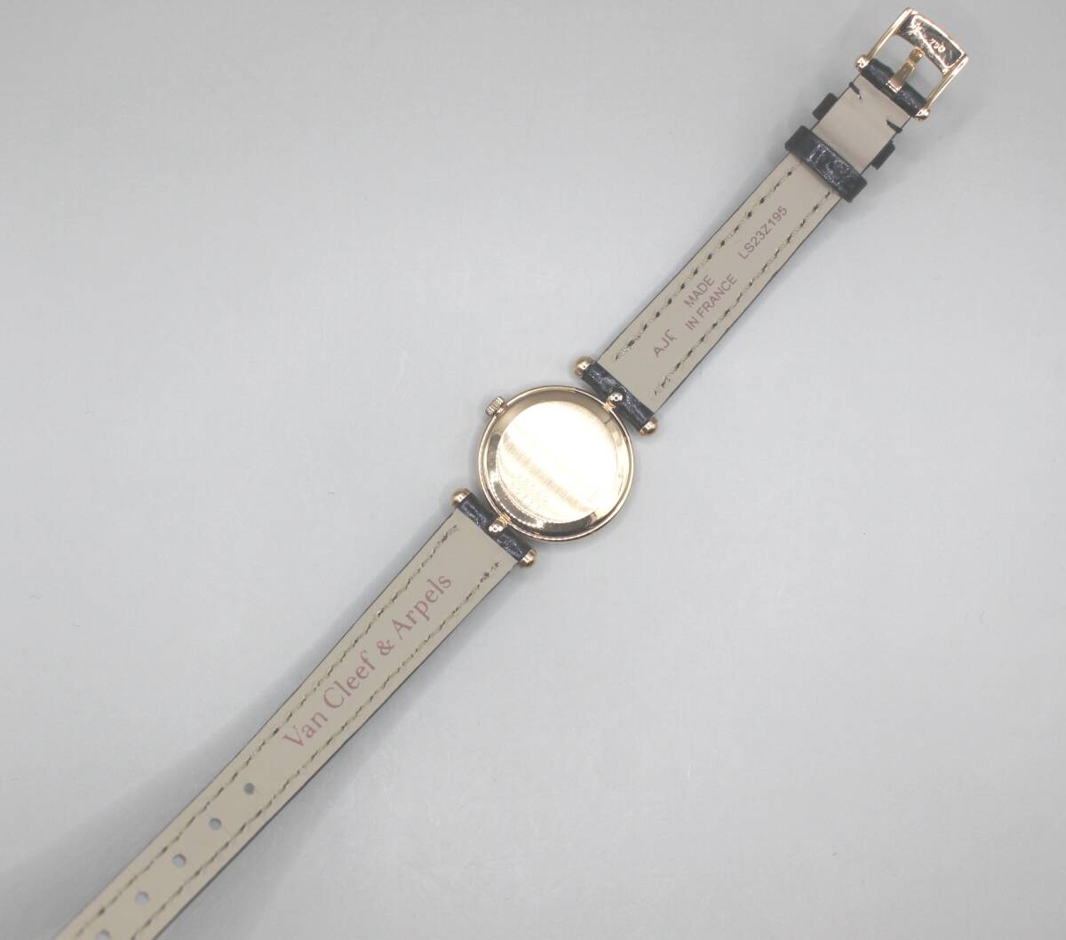 * clock *VAN CLEEF&ARPELS( Van Cleef & Arpels )*28640*la* collection W face lady's quartz wristwatch * operation goods [VRW-89]