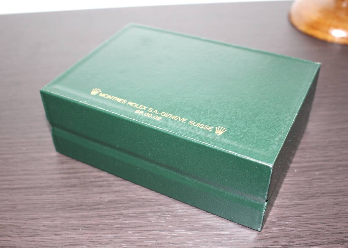 ☆BOX☆1円～☆ROLEX ロレックス☆ 内箱 外箱 緑BOX☆木箱☆GMT-MASTER冊子付き『VRB-73』の画像6