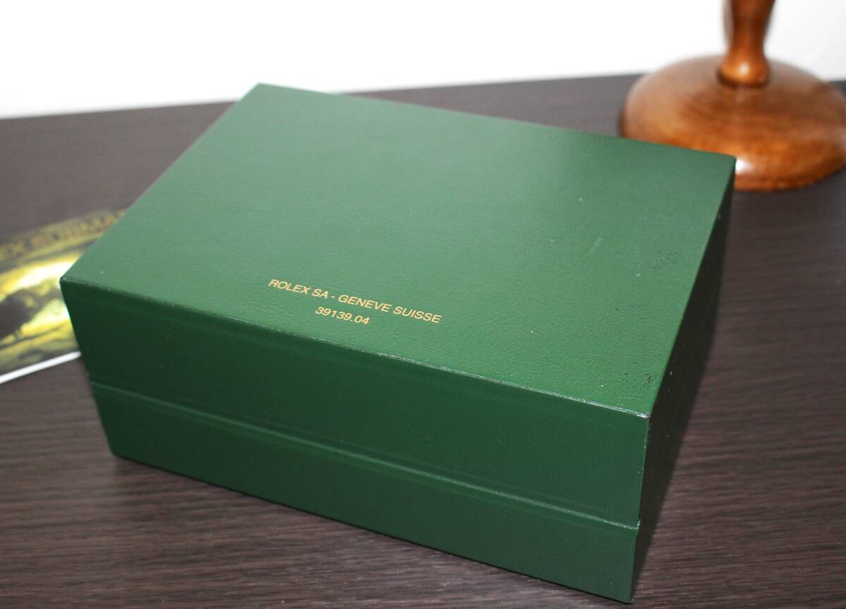 ☆BOX☆1円～☆ROLEX ロレックス☆ 内箱 緑BOX☆サブマリーナ冊子付き『VRB-75』の画像6
