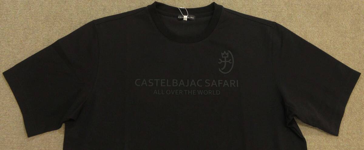 ★CASTELBAJAC★鹿の子生地Ｔシャツ【黒LL】春夏モデル 7214272119 カステルバジャック_画像5