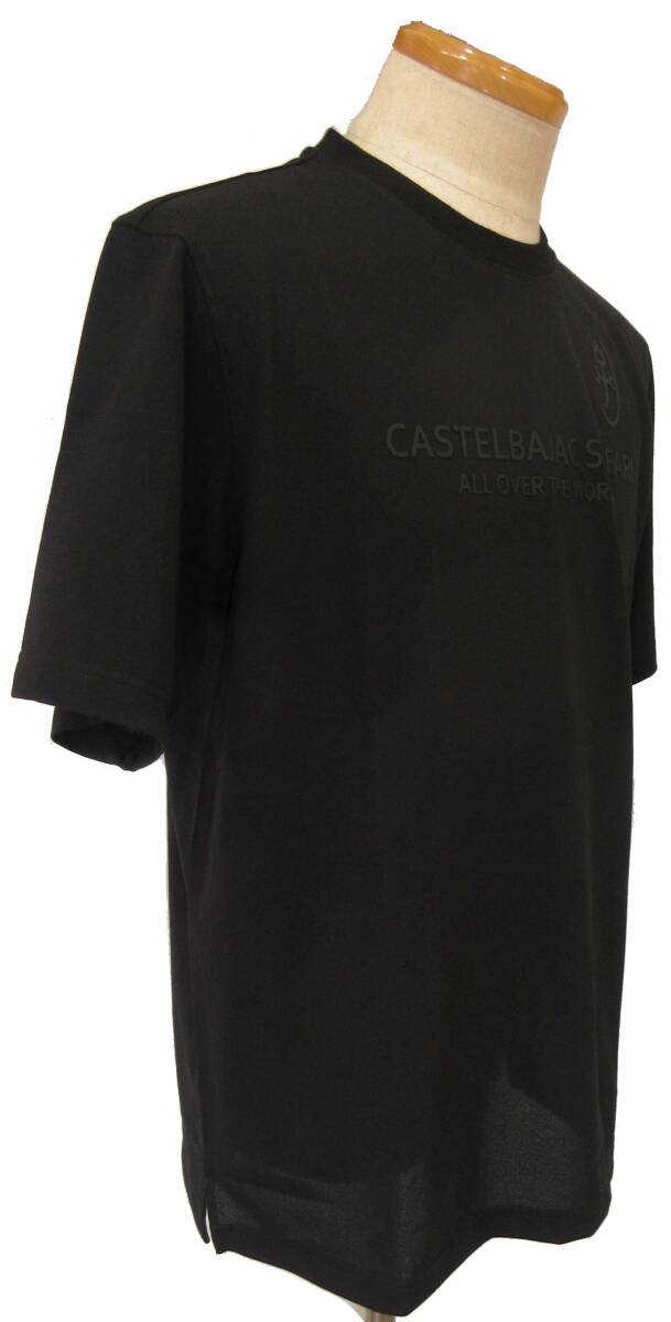 ★CASTELBAJAC★鹿の子生地Ｔシャツ【黒LL】春夏モデル 7214272119 カステルバジャック_画像4