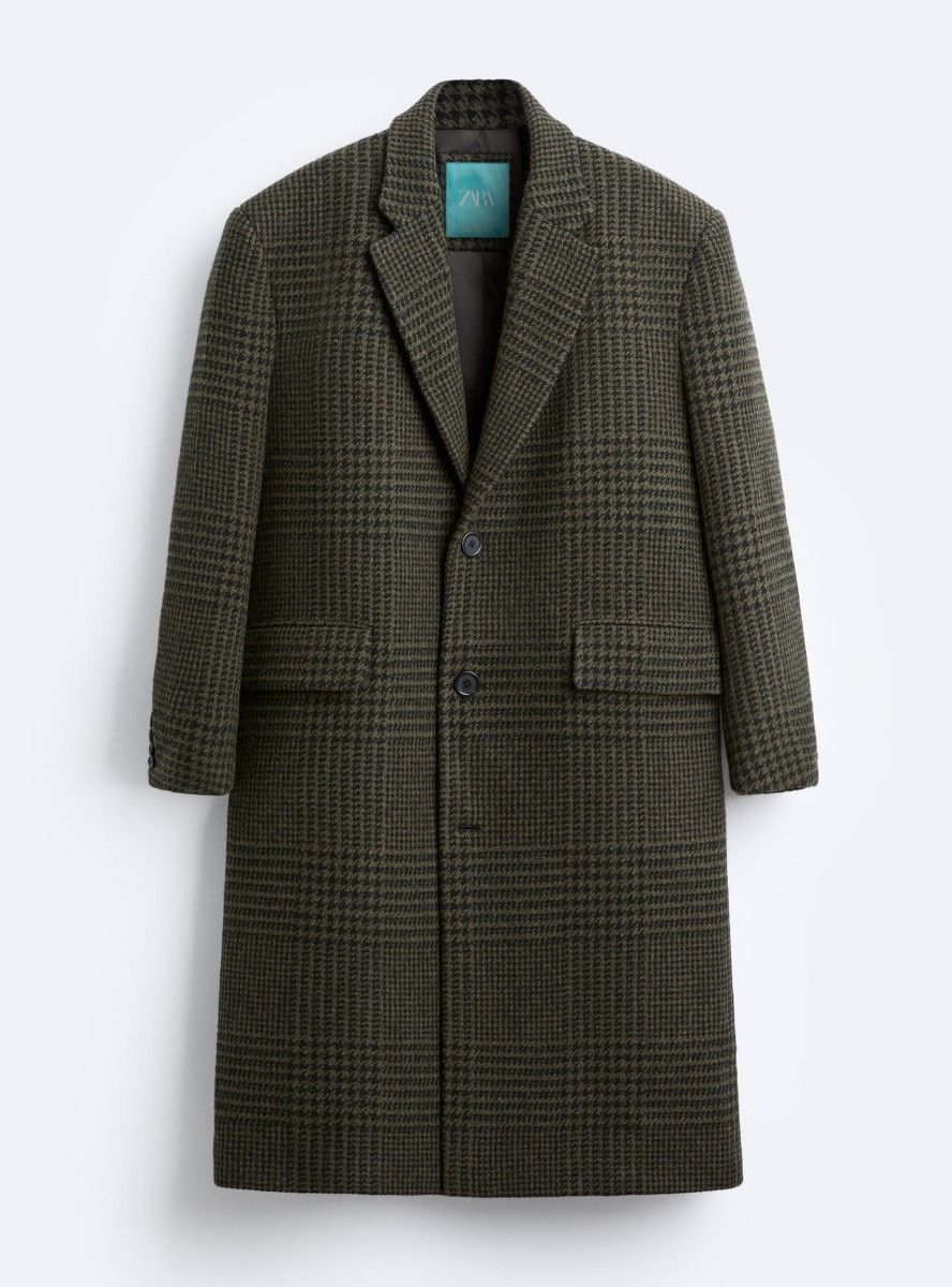 ZARA HARRY LAMBERT ザラ ハリーランバート チェックコート ZARA HARRY LAMBERT ザラ ハリーランバート チェックコート