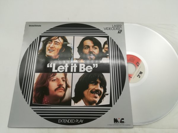中古【LD】The Beatles Let It Be ビートルズ レット・イット・ビー US版 4508-80 レーザーディスク_画像1