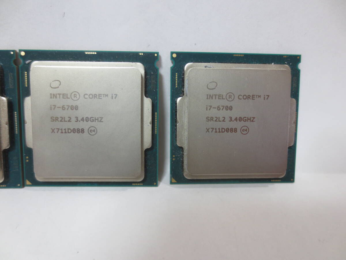 ★3枚セット★ Intel Core i7-6700 CPU 3.40GHz SR2L2 ★の画像2