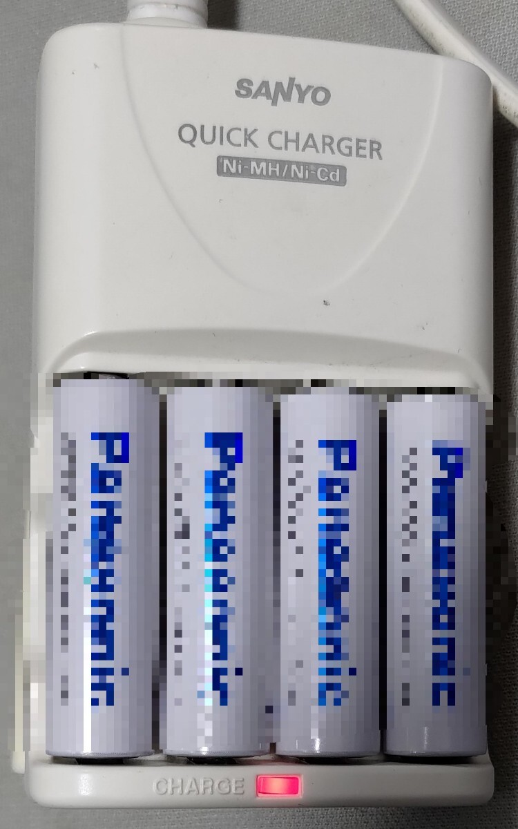 サンヨー 急速充電器 SANYO エネループ 単3形 パナソニック Panasonic NC-M58 QUICK CHARGER ニカド電池 単3電池 ニッケル水素電池 家電の画像5