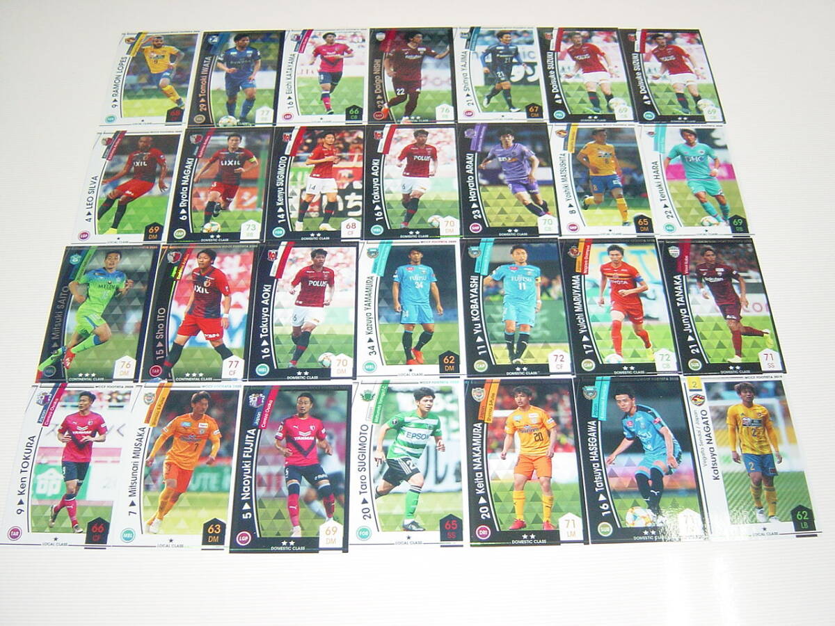 WCCF FOOTISTA 2020 Jリーグ 320枚 セット Panini WORLD CLUB Champion Football 19-20_画像7