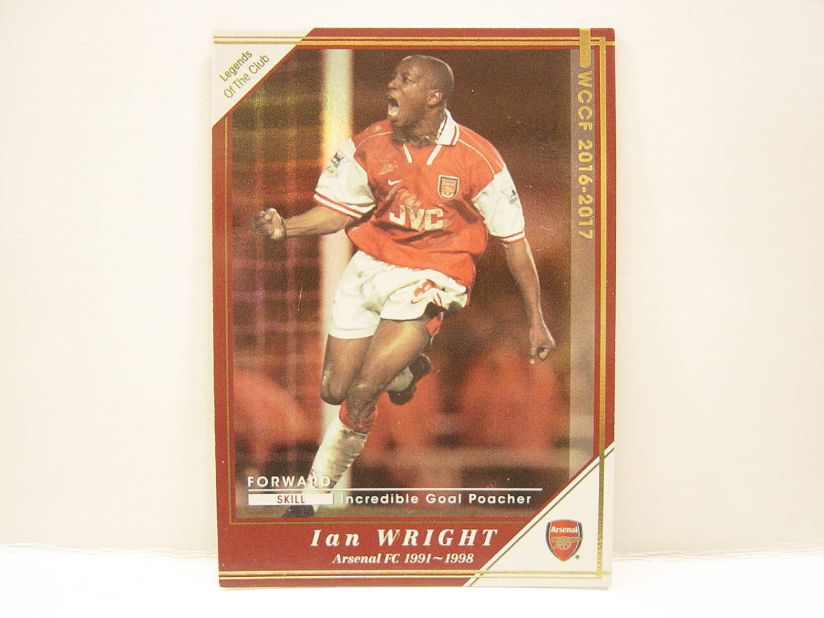 ■ WCCF 2016-2017 LEOC イアン・ライト　Ian wright 1963 England　Arsenal FC 1991-1998 Legends Of The Club_画像1