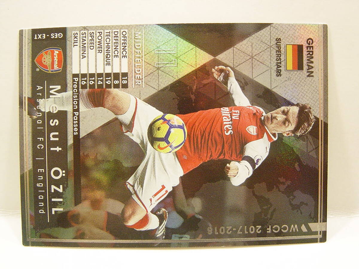 ■ WCCF 2017-2018 GES-EXT メスト・エジル　Mesut Ozil 1988 Germany　Arsenal FC 17-18 Extra Card_画像3