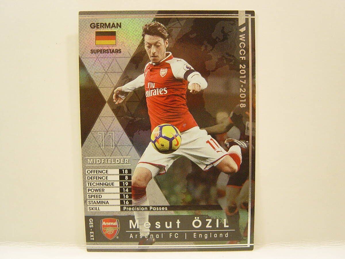 ■ WCCF 2017-2018 GES-EXT メスト・エジル　Mesut Ozil 1988 Germany　Arsenal FC 17-18 Extra Card_画像1