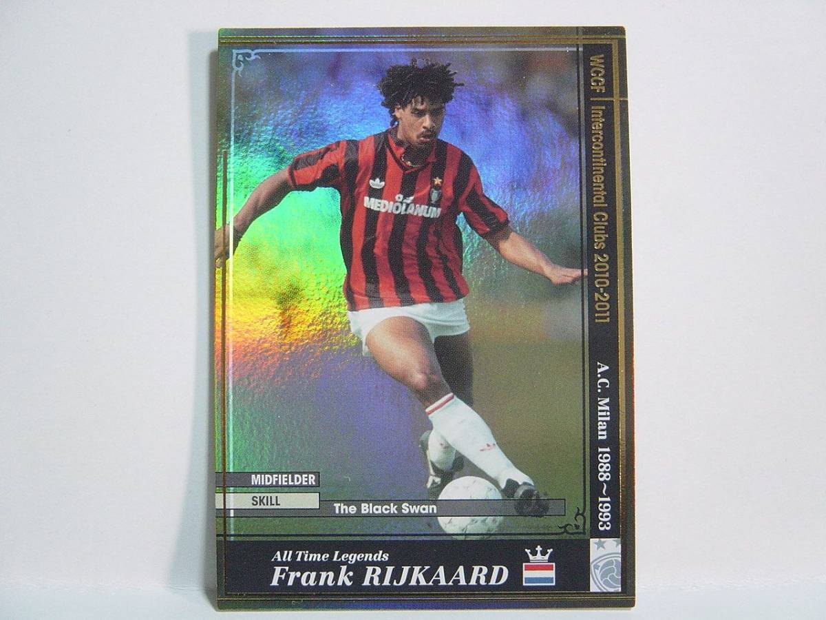 WCCF 2010-2011 ATLE フランク・ライカールト　Franklin Rijkaard 1962 Dutch Holland　AC Milan 1988-1993 All Time Legends_画像1