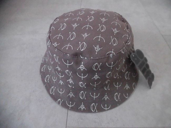 新品 alife エーライフ THIEF'S THEME BUCKET HAT リバーシブル バケットハット L/XL 帽子/黒 グレー/メンズ/75091/スケートボードの画像2
