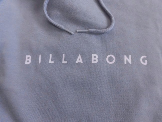 新品 BILLABONG ビラボン BB012-Z31 ロゴプリント スウェットパーカーL/プルオーバー フーディ/紫 パープル/メンズ/サーフ サーフィンの画像7