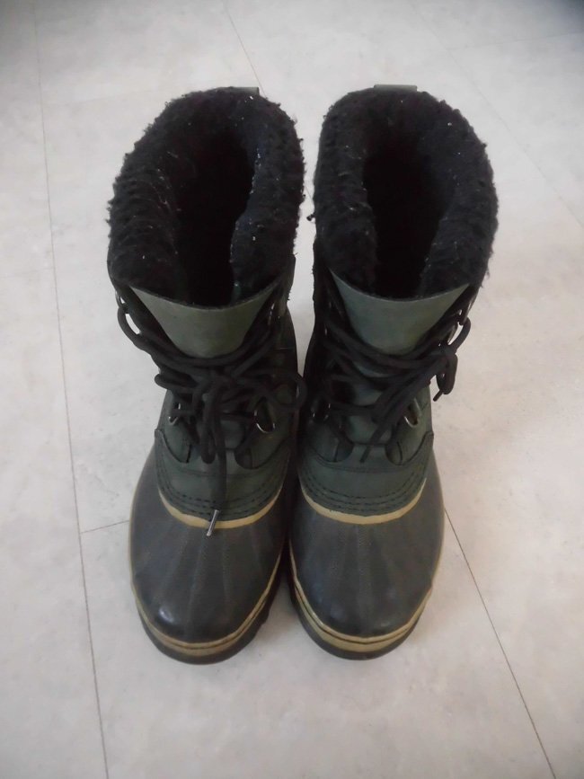 SORELsoreru/CARIBOU Carib -/NM1000-014/Black Tusk US7(25cm)/ боты / защищающий от холода ботинки / мужской 