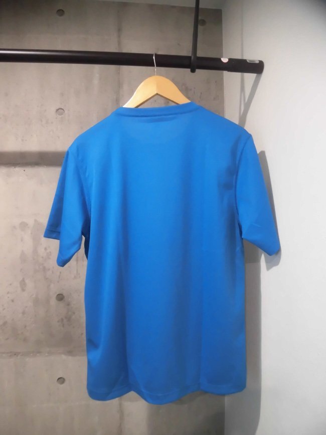 新品 Marmot マーモット M-LOGO H/S T 吸汗速乾 半袖 Tシャツ L/青 ブルー/メンズ/MJT-S1042/アウトドアの画像3