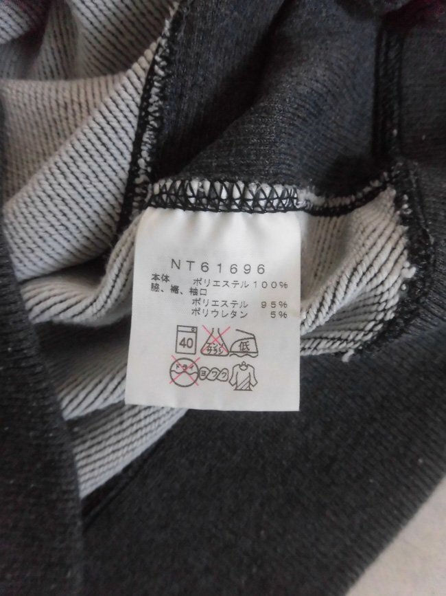 THE NORTH FACE ノースフェイス COLOR HEATHERED SWEAT HOODIE プルパーカー パーカー M/スウェット フーディ/グレー/メンズ/NT61696_画像8