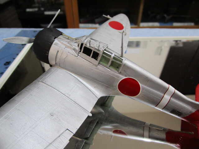 三菱　96式　艦上戦闘機　二号Ⅱ型　爆装　完成品　1/48 完成品　着払い_画像4
